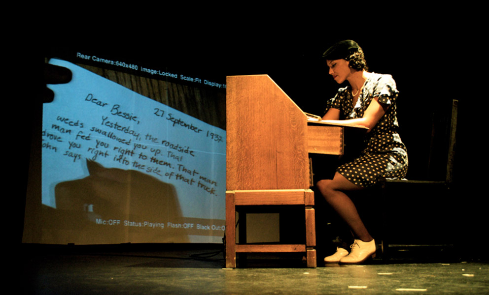 Image courtesy of Queer Rebels featuring Carrie Leilam Love. Photo: Epli