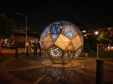 Hayes Valley Temporary Light Sculpture